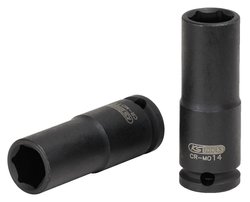 Nasadka udarowa sześciokątna 3/8",, długa, 17 mm Nasadka udarowa KS Tools 515.1617 1 szt.