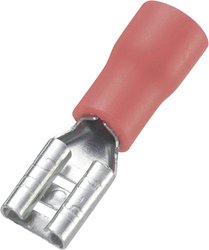 TRU COMPONENTS 745136 Złącze żeńskie płaskie 100 szt.