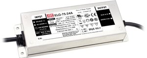 Mean Well ELG-75-42AB-3Y Sterownik LED  Stałonapięciowy 76.2 W 900 mA - 1.8 A 37.8 - 46.2 V/DC Funkcja ściemniania 3 w 1, Montaż w strefach zagrożonych wybuchem, Możlowość stosowania w meblach, Outdoor, Układ PFC, Ściemniacz, Regulowany, Zabezpieczenie pr