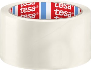 tesapack® Solid & Strong — cicho rozwijana taśma pakowa (PP) do bezpiecznego zamykania opakowań Taśma pakowa tesa tesapack® 58640-00000-00 SOLID & STRONG (D x S) 66 m x 50 mm 66 m 1 szt.