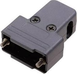 Obudowa złącza D-SUB Ilość styków: 15 tworzywo sztuczne 180 °, 45 °, 45 ° czarny MH Connectors MHTRI-P-15-K 1 szt.