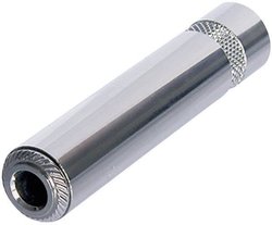 Złącze męskie jack 6,35 mm NYS2202P Rean AV NYS2202P złącze żeńskie proste Ilość styków: 2 mono srebrny 1 szt.