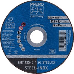 Tarcza tnąca prosta PFERD SG STEELOX 61331432 125 mm 25 szt.