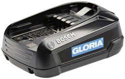 Akumulator do elektronarzędzi Gloria Haus und Garten 2.5 Ah Bosch Akku 729101.0000, Li-Ion, 2.5 Ah, 18 V
