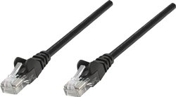 Kabel krosowy Intellinet Cat5e, nieekranowany, U / UTP, wtyk RJ-45 / wtyk RJ-45, 10,0 m, czarny Kabel LAN Intellinet 345378, 1 szt., RJ45, CAT 5e, U/UTP, 10.00 m, czarny