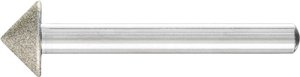 Diamentowa końcówka ostrząca, stożek szpiczasty 15 x 75 mm, trzpień Ø 6 mm Końcówka do szlifowania PFERD DSK 15,0-90°/6 D 126 36476166  1 szt.