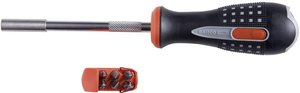 Wkrętak z grzechotką Bahco  808050  1/4'' (6,3 mm) 125 mm