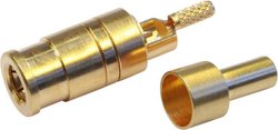 Złącze SMB Telegärtner J01161A0751 J01161A0751 złącze żeńskie proste 50 Ω 1 szt.