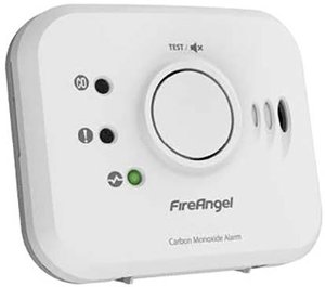 FireAngel NM-CO-10X-INT Czujnik czadu  zaw. baterię na 10 lat pracy, konwertowalny przez sygnał radiowy bateryjne Wykrywanie Tlenek węgla
