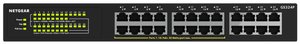 Niezarządzalny 24-portowy przełącznik Gigabit Ethernet NETGEAR z 16-portowym PoE+ (190 W) NETGEAR GS324P Switch sieciowy RJ45 24 Porty 1 GBit/s funkcja PoE