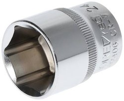 Klucz nasadowy 1/2'', 6-kątny, metryczny, krótki Nasadka Gedore RED R61002406 3300273 1/2''