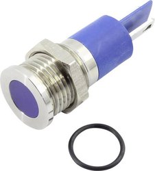 Lampka sygnalizacyjna LED TRU COMPONENTS TC-92106c47 1605987, 60 mcd, 24 V DC/AC, 12 mm