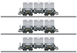 Wagon towarowy zamknięty Märklin 48263 Wiadro wapna H0 z zestawem Slmmp firmy DR