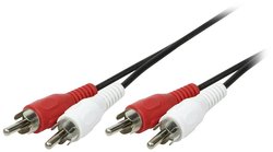 Kabel przyłączeniowy audio RCA, 2,5 m. Kabel Cinch LogiLink CA1039  2.50 m