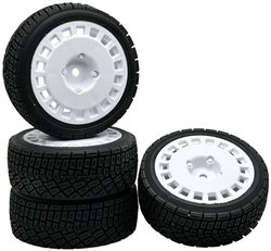 Koło kompletne Reely RE-7868706 1:10 Rally 4 szt.