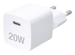 PD 3.0 do Apple iPhone, superszybka ładowarka, szybka ładowarka USB Type-C™, 20W Ładowarka do telefonu komórkowego Vivanco 62514