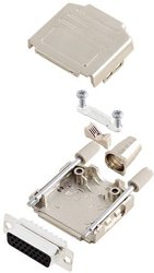 Zestaw listew żeńskich D-Sub TRU COMPONENTS TCDPPK15MHDS26K 7709072, rzędy: 3, styki: 26, 180 °, 1 szt.
