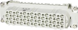 Złącze żeńskie przemysłowe Harting Han® D 09 21 064 3101, seria Han® D, 64+PE, 1 szt.