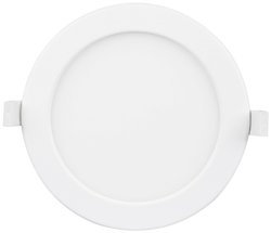 Oprawa wpuszczana LED LE MANS okrągła biała 20W 240x32 mm 3000/4000/6000K IP44 ściemnialna Oświetlenie wewnętrzne LED Heitronic Le Mans 501378 20 W