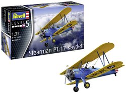 Model samolotu do sklejania Revell Stearman PT-17 Kaydet 03837 1:32