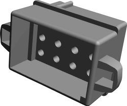 Obudowa złącza pin męskiego na kabel TE Connectivity 1-480278-0 1-480278-0, wire-to-wire, piny: 12, 1 szt.