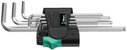 Zestaw kluczy trzpieniowych Wera 950 PKL/7 SM N 05022181001 wewnętrzny sześciokąt 7 szt.