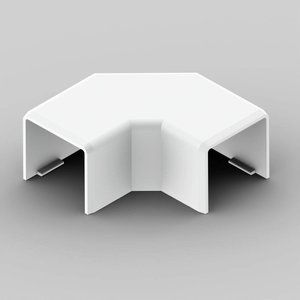 Kątownik płaski do LHD 20x20, biały Kątownik KOPOS 8623_HB 1 szt.