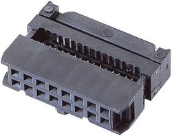 Złącze wtyczkowe 2-rzędowe RM 2.54, 2 x 7 pin, 10120112 BKL Electronic