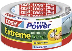 tesa extra Power® Extreme Outdoor taśma tekstylna / taśma naprawcza — odporna na warunki atmosferyczne, ekstremalna siła klejenia, idealna na kemping i z plecakiem Taśma materiałowa tesa tesa® extra Power 56395-00000-00 EXTREME OUTDOOR (D x S) 20 m x 48 m
