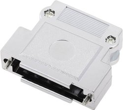 Obudowa złącza D-SUB encitech DFCK 25-M-K 1520-0105-03, tworzywo sztuczne, metalizowane, 180 °, 1 szt.