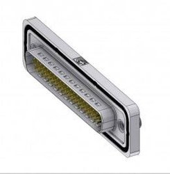 Złącze męskie D-Sub Deltron Connectors HD-DWM62PZ/2M85UN, rzędy: 3, styki: 62, 180 °, 1 szt.