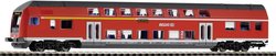 Wagon osobowy kolei DB AG, Piko H0 57621, piętrowy, 1./2. klasa, skala H0