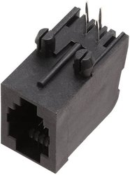 Złącze męskie RJ encitech RJJU-44-144-E7V-011 3257-0011-04, RJ10, CAT 3, piny:4P4C, 1 szt.