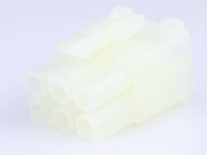 Obudowa złącza pin żeńskiego na kabel Molex 39036064, piny: 6, 1 szt.