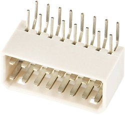 Listwa Pin kątowa 2 x 8 -pin, RM 1,25 JST 16PS-JED