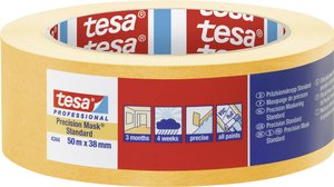 Taśma maskująca tesa Präzisionskrepp® 04344-00001-00 PRECISION STANDARD (D x S) 50 m x 38 mm 50 m 1 szt.