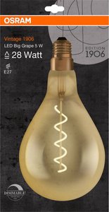 Żarówka LED OSRAM 4058075269705 E-27 4 W = 28 W 300 lm ciepła biel 1 szt.