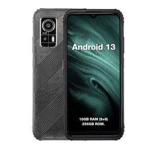AGM Mobile H6 Smartfon LTE Outdoor  256 GB 16.7 cm (6.56 cal) czarny Android™ 13 Dual-SIM