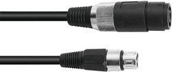Przejściówka Omnitronic 30225600 [1x złącze żeńskie do głośników - 1x złącze żeńskie XLR 3 pin] 1.00 m
