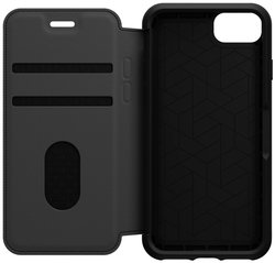 Otterbox Strada Futerał booklet Apple iPhone SE (3rd/2nd gen)/8/7 czarny Pokrowiec flip, Odporny na wstrząsy