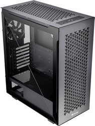 Thermaltake Divider 500 TG Air Black Midi Tower Obudowa do komputera  czarny z 2 wentylatorami, z okienkiem, z filtrem przeciwkurzowym