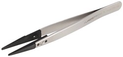 Pęseta z wymiennymi końcówkami z włókna węglowego Pęseta Lindström ESD TL 249CFR-SA 130 mm