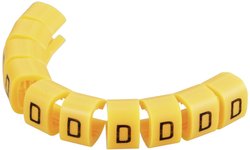 Oznacznik kablowy TRU COMPONENTS TC-MB2/D203 1593432, poliamid, 4 do 5.10 mm, 10 szt.