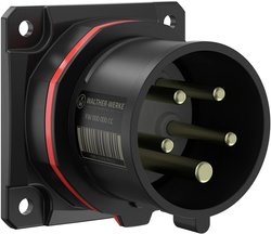 Wtyczka urządzenia CEE NEO do montażu urządzeń Walther, prosta Rozszerzenie złącza CEE Walther Werke FW610506CC 16 A 400 V