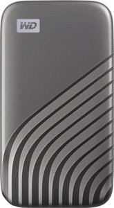 Zewnętrzny dysk SSD 6,35 cm (2,5'') WD My Passport WDBAGF0010BGY-WESN 1 TB USB-C® szary