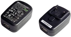 Zasilacz wtyczkowy, stałonapięciowy Dehner Elektronik SYS 1561-1105-W2E USB Inlet  2.1 A 10.5 W