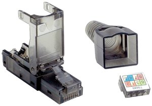 Złącze męskie RJ45 Value 26.99.0372 26.99.0372, RJ45, CAT 6a, 1 szt.