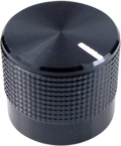 Pokrętło Cliff FC7225B FC7225B, ze wskaźnikiem, (Ø x W) 20 mm x 17 mm, 1 szt.