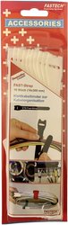 Opaska kablowa na rzepy do wiązania element z pętelkami i haczykami (D x S) 300 mm x 16 mm biały FASTECH® 803-010 10 szt.