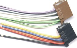 Adapter ISO złącza Pasuje do (Marka samochodu): Universal Adapter ISO złącza HP Autozubehör